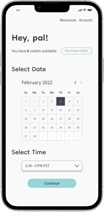 In-call screen for a call with Jane, with mute and speaker buttons