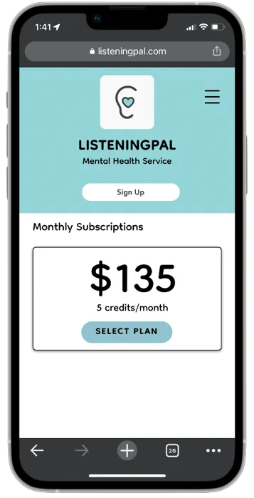 Sign-up form hosted by Amazon Cognito